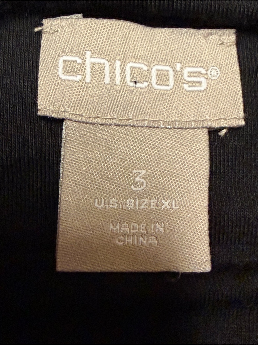 Chico's Mesh Overlay Watercolor Floral Tank Top 3 XL Mood Goth Whimsigoth - Picture 6 of 8